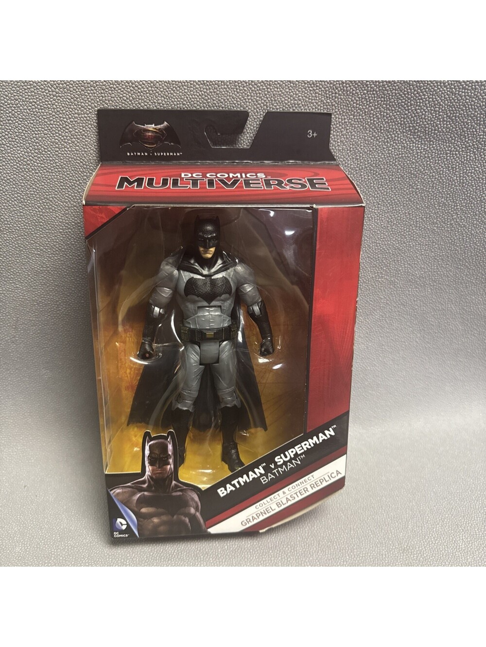 Mattel DC Comics Multiverse Batman vs Superman Movie Grapnel Blaster Figure 6”